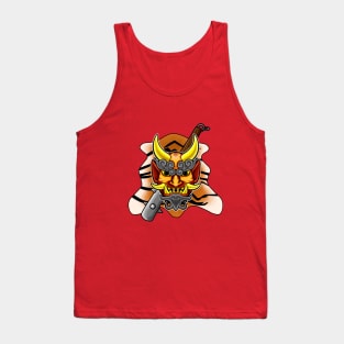 Red Oni Tank Top